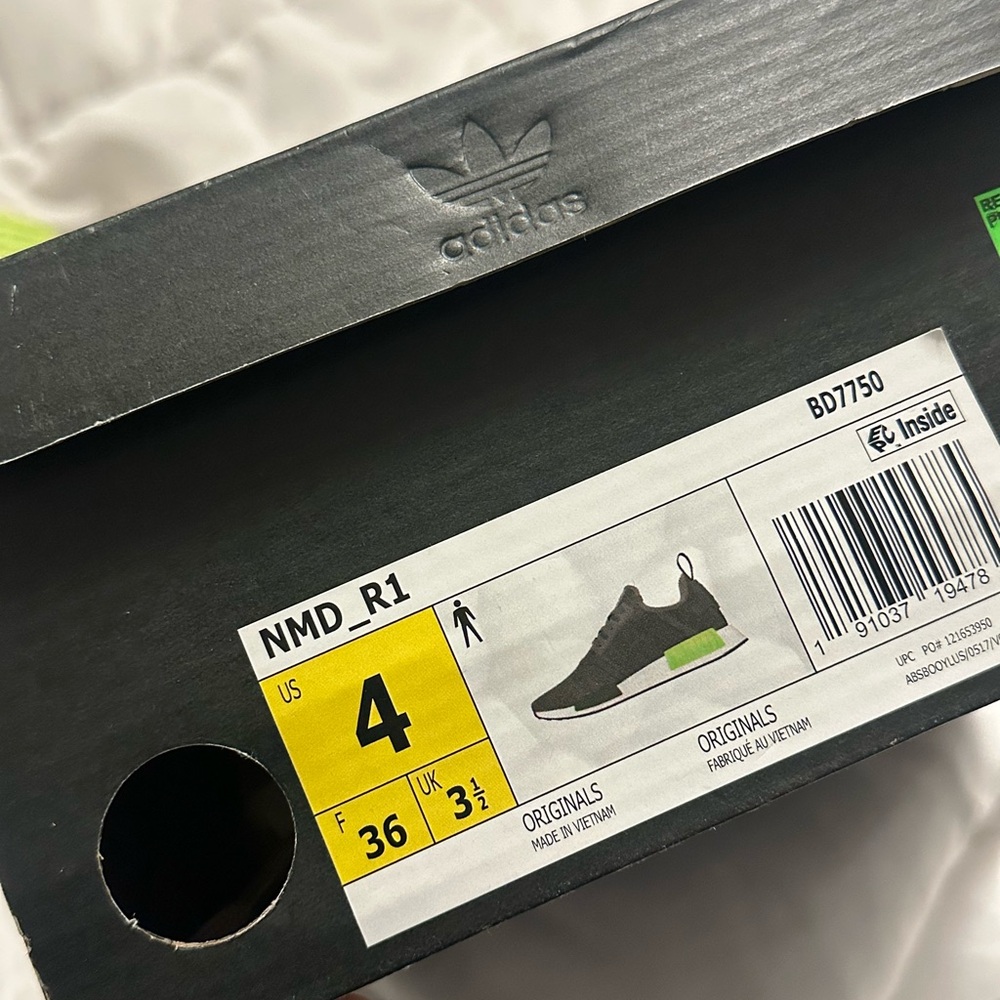 Adidas NMD_R1  in Black and Green